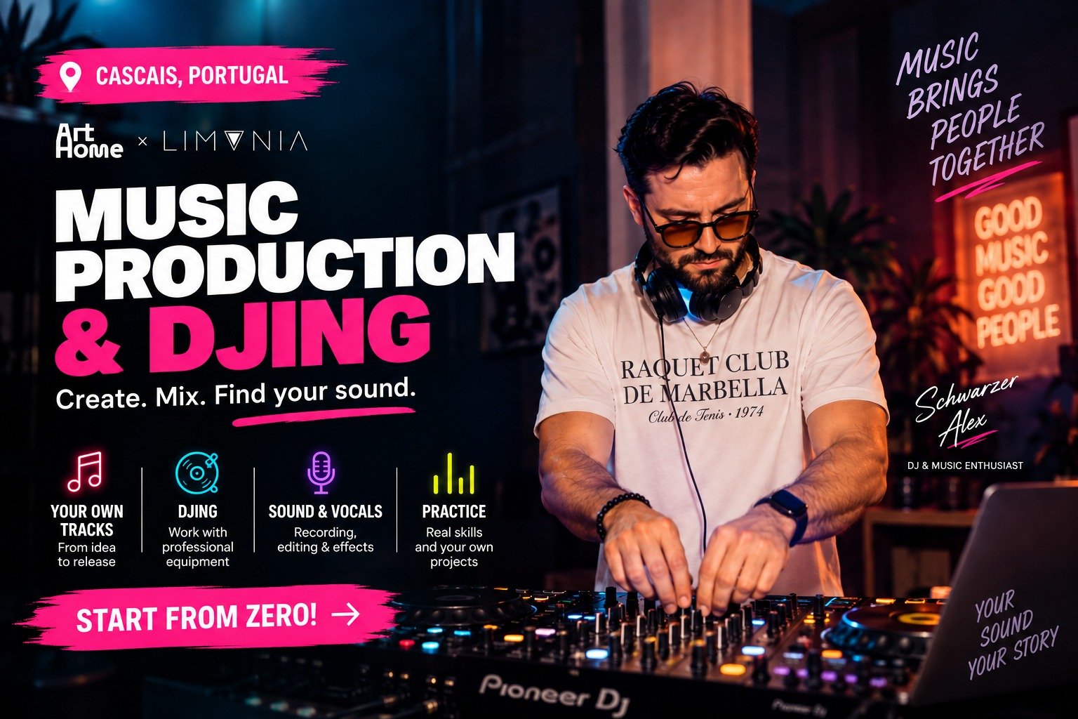 ArtHome × Limonia School — Music Production & DJing