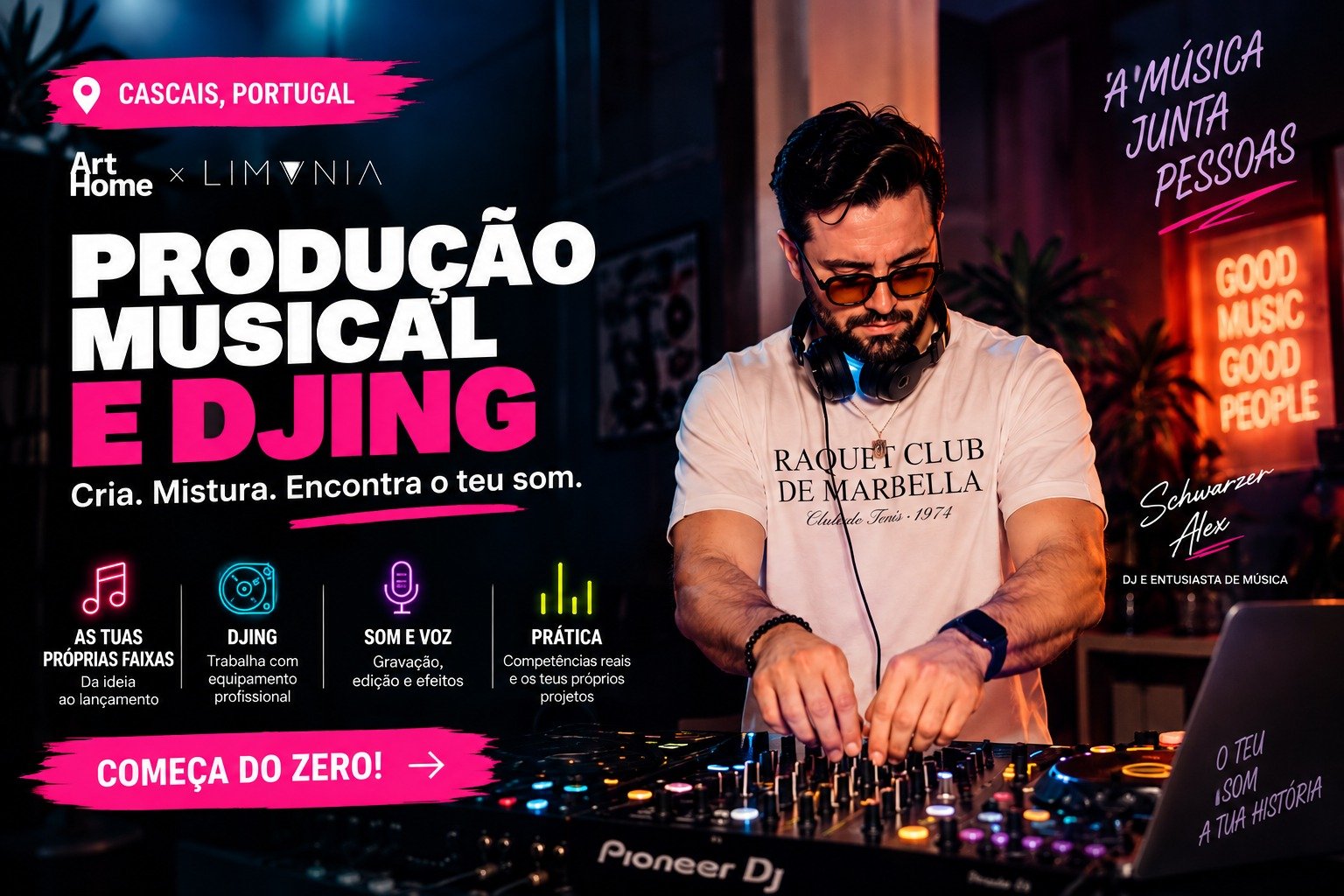 ArtHome × Limonia School — Music Production & DJing 🎧